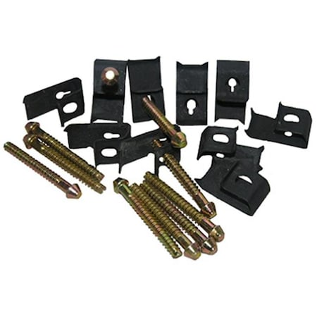 Larsen Supply Co Larsen Supply 42-2111 Stainless Steel Sink Rim Clip - 10 Count 666596